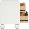 Meridian Furniture,Kent Cream Nightstand - 3 of 4