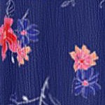 evening blue wild floral