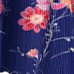 evening blue wild floral