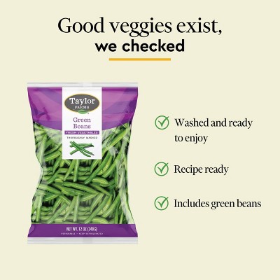 Fresh Taylor Farms Green Beans - 12oz