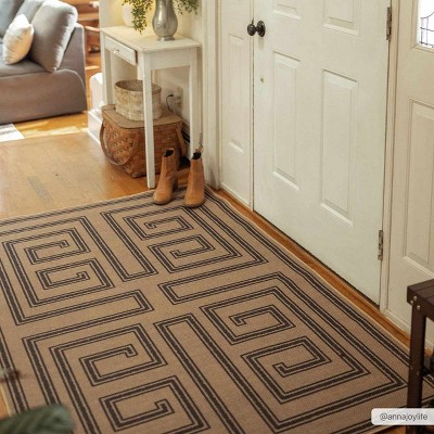 Hauteloom Coty Washable Jutely Rug