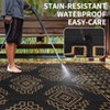 Outdoor Waterproof Rug - Reversible  Plastic Straw Mat for Patio, Camping & RV (UV Resistant,Foldable,Includes Carry Bag & Stakes) - 4 of 4