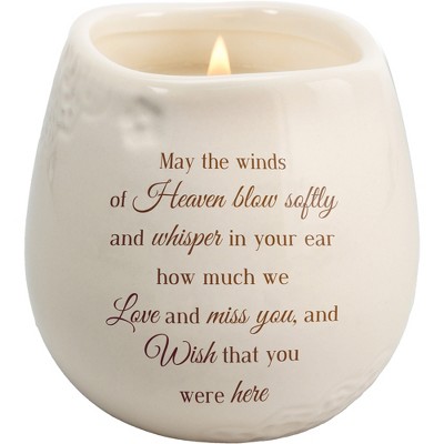 Pavilion Gift Company - Winds of Heaven - 8 oz - 100% Soy Wax Candle Scent: Tranquility - Flame Candles