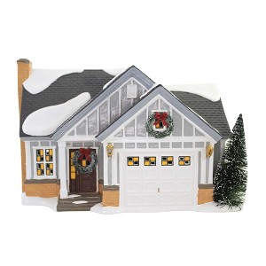 Department 56 House 7.0 Inch Holiday Starter Home Original Snow Village Village Buildings - 1 of 3
