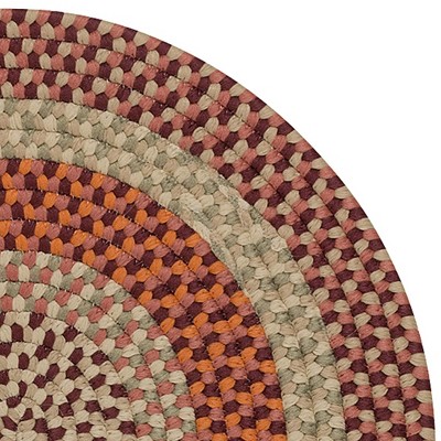 Colonial Mills Mendi - Red 2x3 Oval Rug Indoor/Outdoor 100% Polypropylene