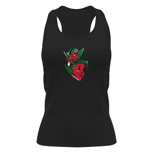 Mississippi Valley State University Adult Women's Sport Tank Top Primary Logo, Black - 1 of 4