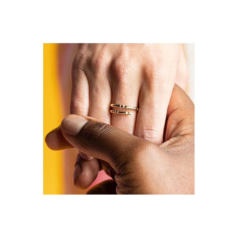 Ethic Goods Morse Code Ring  | PATTERNED, 4 of 7