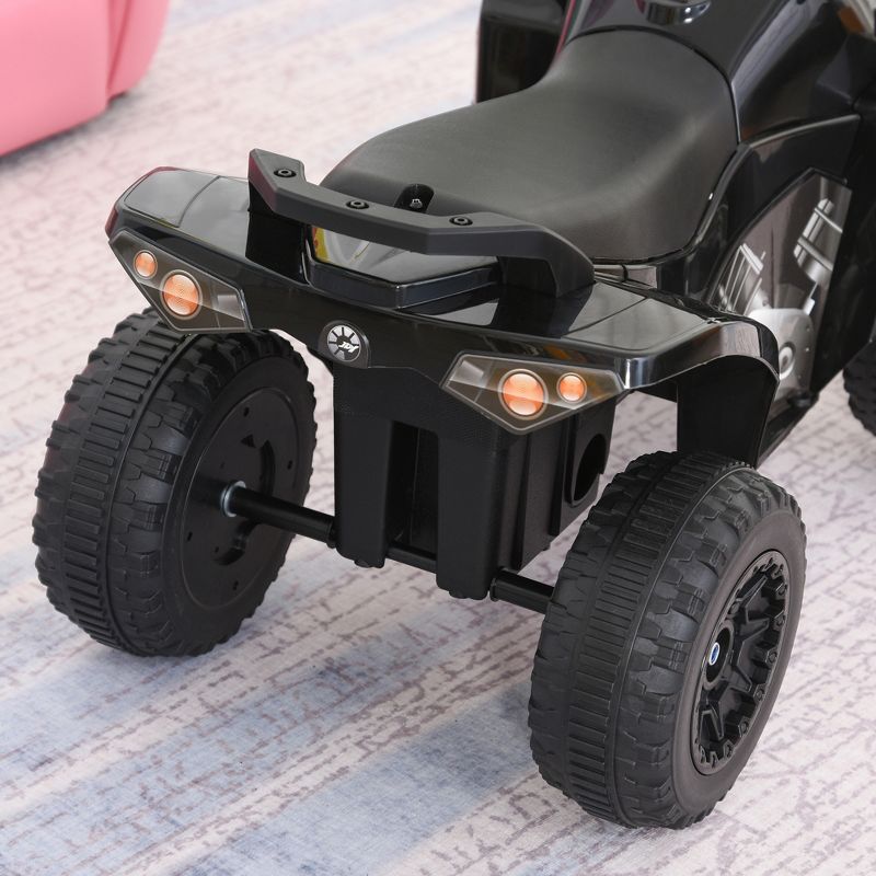 Aosom NO Power Ride on Push Car for Kids 4 Wheels Foot-to-Floor Sliding Walking ATV Toy with Music and Light for 18-36 Months, 6 of 11