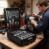 SUGIFT 399-Piece Professional Tool Set with Rolling Toolbox and Removable Trays - 2 of 4