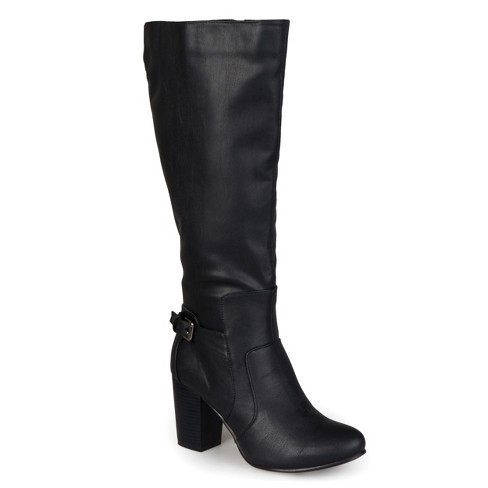 Target black hot sale leather boots