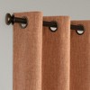 Awesome Home  Linen Texture Blackout Grommet Curtains Pair(2 Panels) - 4 of 4
