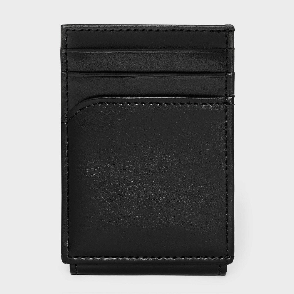 Photos - Travel Accessory Men's RFID Card Case - Goodfellow & Co™ Black