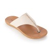 The Sak Women's Los Feliz Toe Post Sandal, Stone - 2 of 4