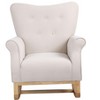 CAVINAS Accent Chair Modern Rocking Chair with Armrest Upholstered Comfy Chair - 4 of 4