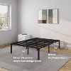 NapQueen ZETA Metal Platform Bed Frame 16" Height - 2 of 4