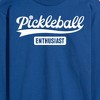 Men's - Instant Message - Pickleball Enthusiast Long Sleeve Graphic T-Shirt - 2 of 4