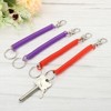 Unique Bargains Spiral Retractable Spring Coil Keychain for Bag Wallet Decorations 2 Pcs - 4 of 4