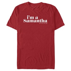 Men's Sex and the City I'm a Samantha Text T-Shirt - 1 of 4