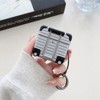 HTUTWOO for AirPods 4 Case,Fashion Cute Funny Suitcase Design Sturdy Shockproof Earphone Protect Case with Safety Lock for Women Men - 2 of 4