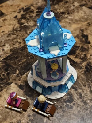 Disney Frozen Anna and Elsa's Magical Carousel Building Toy Set, 1