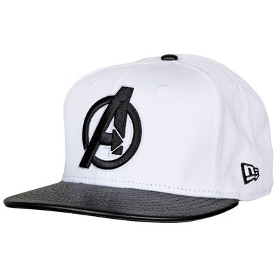 Adult Avengers Minimalist Symbol w/Pebbled Brim New Era 59Fifty Fitted Hat