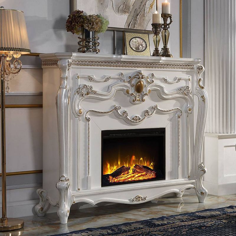 Picardy 59&#34; Indoor Fireplaces Fireplace - Acme Furniture, 1 of 7
