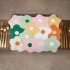 Unique Bargains Floral Dish Drying Mat 15.75"x11.81"x0.14" - 2 of 4