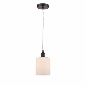 Cobbleskill - 1 Light Mini Pendant In Industrial Style-9.75 Inches Tall and 5 Inches Wide - 1 of 1