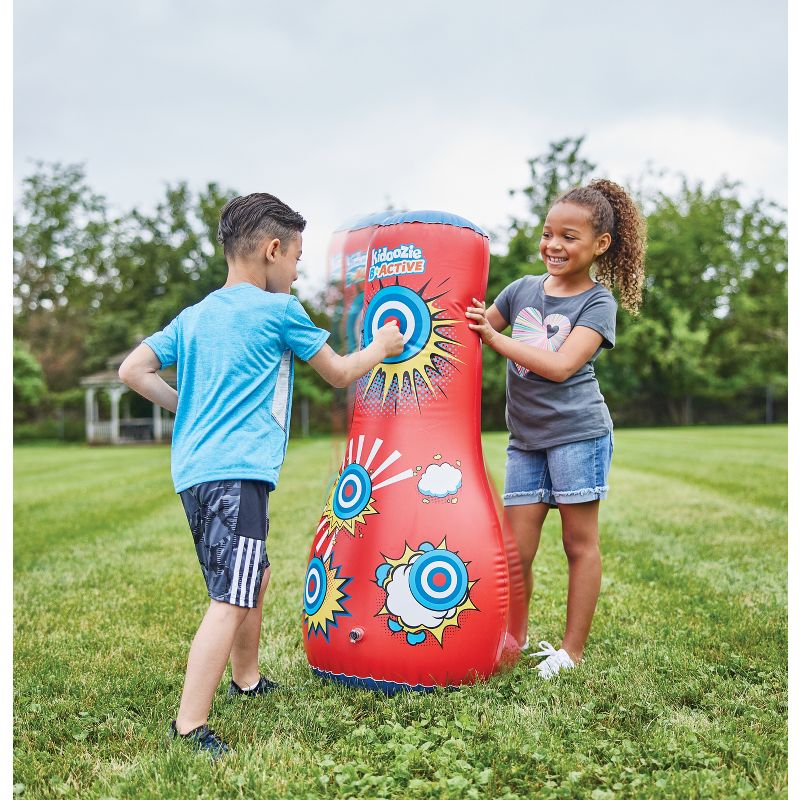 Kidoozie B-Active Bounce Back Punching Bag, Inflatable for Indoor & Outdoor Play, Activity & Exercise, Ages 3+., 5 of 8