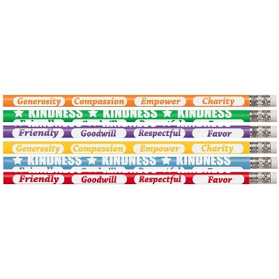 Musgrave Pencil Company Kindness Kounts Motivational Pencil, 12 Per Pack, 12 Packs