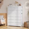 Tall Dresser for Bedroom, White Dressers & Chests of Drawers with 16 Drawers - 4 of 4