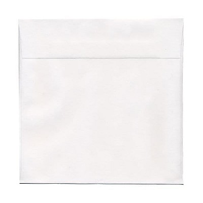 JAM Paper 9.5 x 9.5 Square Invitation Envelopes White 4233