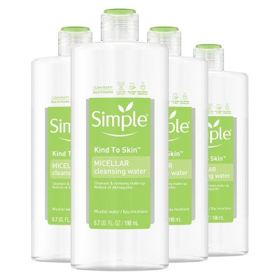 Simple Micellar Cleansing Water - 4pk/6.7 fl oz each