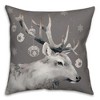 Creative Products Christmas Reindeer 18 x 18 Indoor / Outdoor Pillow - 2 of 3