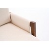 Sapphtopaz Modern Accent Chair with Thick Chenille Upholstered Ergonomic Lounge Chair with Armrest Mid-Century Chairs for Living Room, Bedroom - 4 of 4