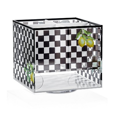 Waterdale Collection - Onyx Swivel Silverware Caddy