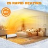 SEVOBAL Indoor Heaters 32" Baseboard Heater with 3 Heat Settings Humidifier Remote Control Timer for Bedroom Office - 3 of 4