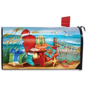 Briarwood Lane Mailbox Cover  - Standard Size - Beachy Christmas For Christmas Mailbox Cover - 1 of 3