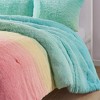 Gracie Mills Herman Ombre Shaggy Faux Fur Comforter Set - 2 of 4