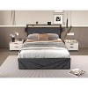 SeaCamel Must - Have! LED Queen Bed Frame - Storage Headboard & Charging Station, Rock - Solid, No Box Spring, Easy Assembly, Noise - Free - 2 of 4