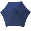 PAGED 9FT Patio Umbrella Modern Outdoor Market Umbrella with Tilt, Crank and 6 Ribs for Garden and Poolside, Base Not Included - 2 of 4