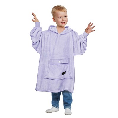 Catalonia Wearable Blanket Hoodie for Kids, Fleece Snuggy Sweatshirt Pullover, 4-12 Years Kids, Gift for Boys Girls, Children's Day Gift Ideas
