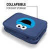 Sesame Street Cookie Monster Head Insulated Soft Sided Lunch Box - 4 of 4