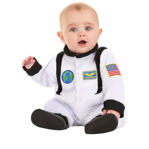 Halloweencostumes.com 12/18 Months Space Astronaut Costume For Infants,  Black/white : Target