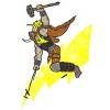 Men's Design By Humans Ride the lighting By Biotwist T-Shirt - 2 of 4