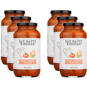Eat Happy Kitchen Sauce Pink Crema - Case of 6 - 25 OZ - 1 of 2