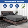 COWLOWN 12" Queen Memory Foam Mattress, Cooling Green Tea/Gel, Ice Silk Cover, Medium Firm for Back Pain - 2 of 4