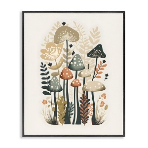 Stupell Industries Whimsical Mushroom Botanicals, 24" x 30" - 1 of 4