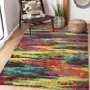 Washable Modern Rug Non Slip Low Pile Rug Soft Contemporary Throw Floor Cover Foldable Indoor Carpet for Living Room Bedroom Playroom Nursery - 4 of 4