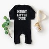 The Juniper Shop Merry Little Dude Baby Romper - 2 of 3
